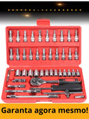 Maleta Skytur Conjunto de Ferramentas 46 Peças Encaixes - ENVIO IMEDIATO!!!