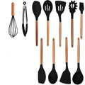 Kit Utensílios de Cozinha Silicone Completo (11 peças)