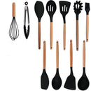 Kit Utensílios de Cozinha Silicone Completo (11 peças)