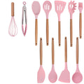 Kit Utensílios de Cozinha Silicone Completo (11 peças)