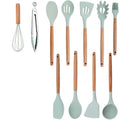 Kit Utensílios de Cozinha Silicone Completo (11 peças)